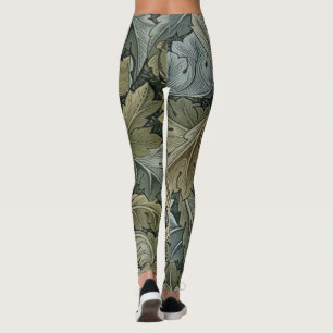 Jugendstil-Muster William Morris, Vintag, Glocke Leggings