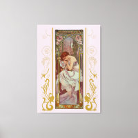 Jugendstil-Night's Erholung von Alphonse Mucha