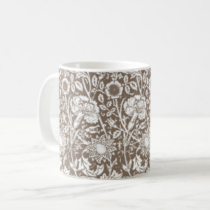 Jugendstil-Nobelpreisträger, Taupe und Weiß Kaffeetasse
