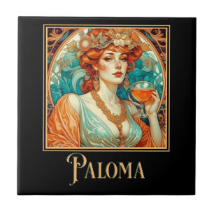 Jugendstil Paloma Fliese