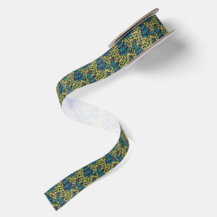 Jugendstil Pfau Nahtloses Muster Vintage Satinband