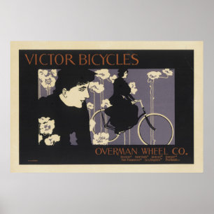 Jugendstil-Poster - Victor Bicycles Poster