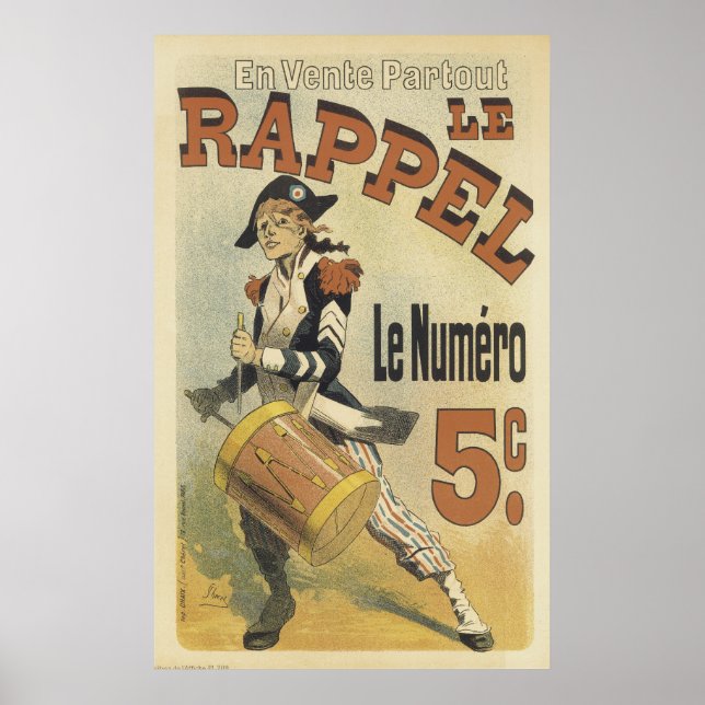 Jugendstil-Poster - Werbung Poster (Vorne)