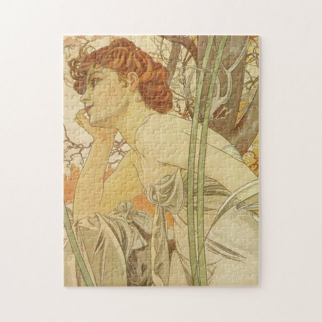 Jugendstil-Puzzle Puzzle (Vertikal)