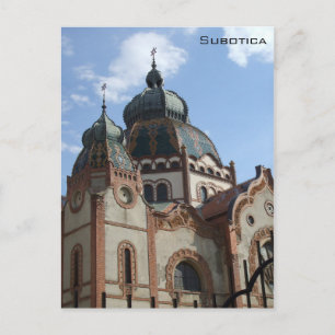 Jugendstil-Rathaus - Subotica Postkarte