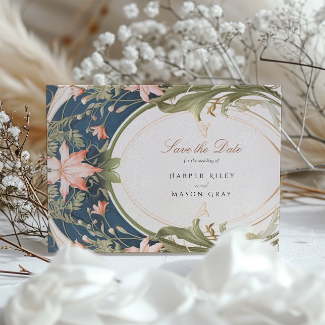 Jugendstil - Save the Date Hochzeit Einladung (Von Creator hochgeladen)