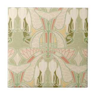 Jugendstil schönes geometrisches Muster floral Fliese