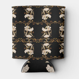 Jugendstil: Schwarz-Gold Vintag. Dosenkühler