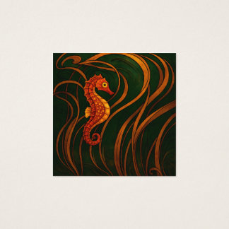 Jugendstil-Seepferdchen