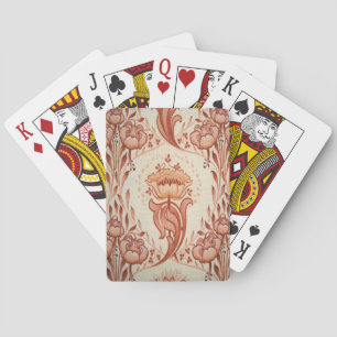 Jugendstil-Spielkarten Spielkarten