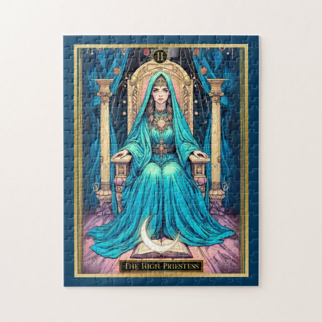 Jugendstil-Tarot, Hohepriester Puzzle (Vertikal)