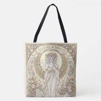 Jugendstil-Tasche - Einkaufstasche