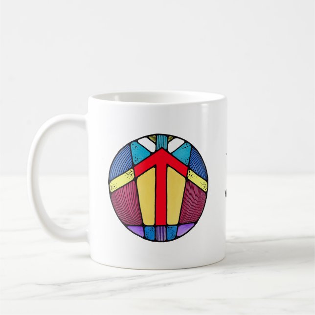 Jugendstil Tiwaz Rune Tasse – SIEG! (Links)