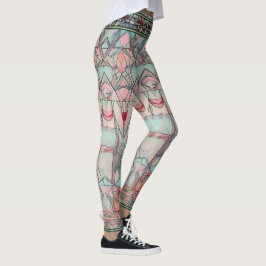 Jugendstil und persische Kunst - inspirierte digit Leggings