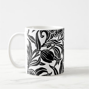 Jugendstil Vintage-Botanik-Blumenmuster  Kaffeetasse