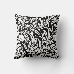 Jugendstil Vintage-Botanik-Blumenmuster Kissen