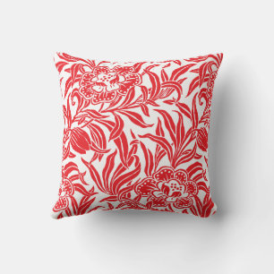 Jugendstil Vintage-Botanik-Blumenmuster Kissen