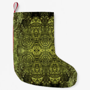 Jugendstil: Vintages Dekor. Kleiner Weihnachtsstrumpf