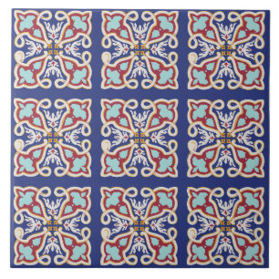 Jugendstil-Vogel-Keramik-Dekor Fliese