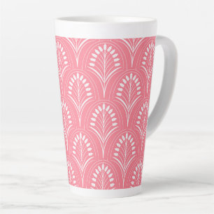 Jugendstil-Weiße Blume Milchtasse