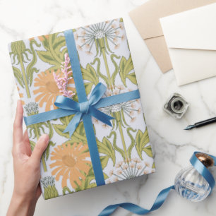 Jugendstil-William-Morris-Muster Geschenkpapier