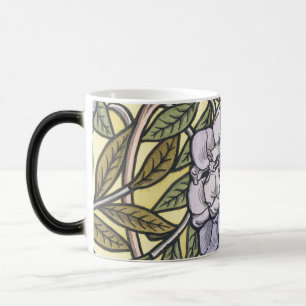 Jugendstil Wisteria-Blumenmuster   Verwandlungstasse