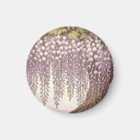 Jugendstil Wisteria Floral Goldrahmen