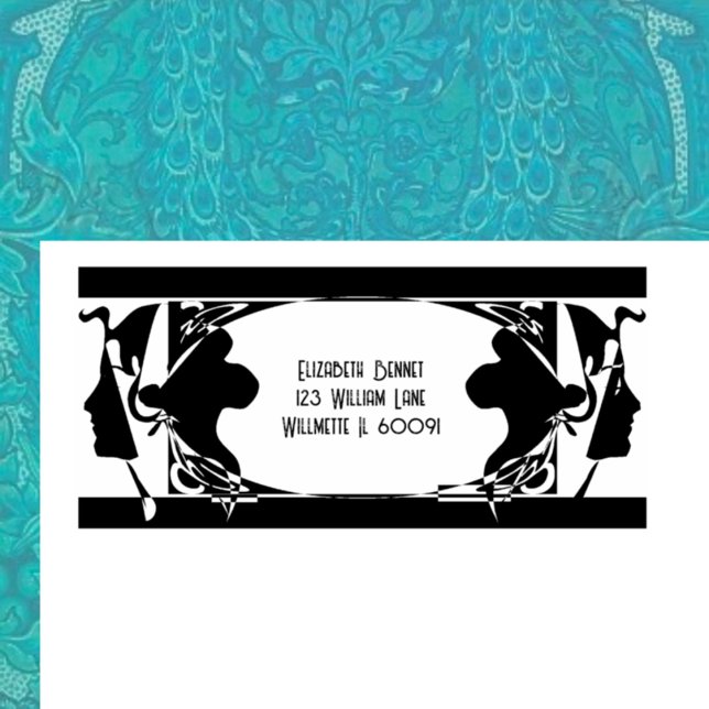 Jugendstilgestelle Gummistempel (Von Creator hochgeladen)