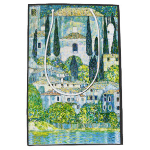 Jugendstilkirche Cassone von Gustav Klimt Mittlere Geschenktüte