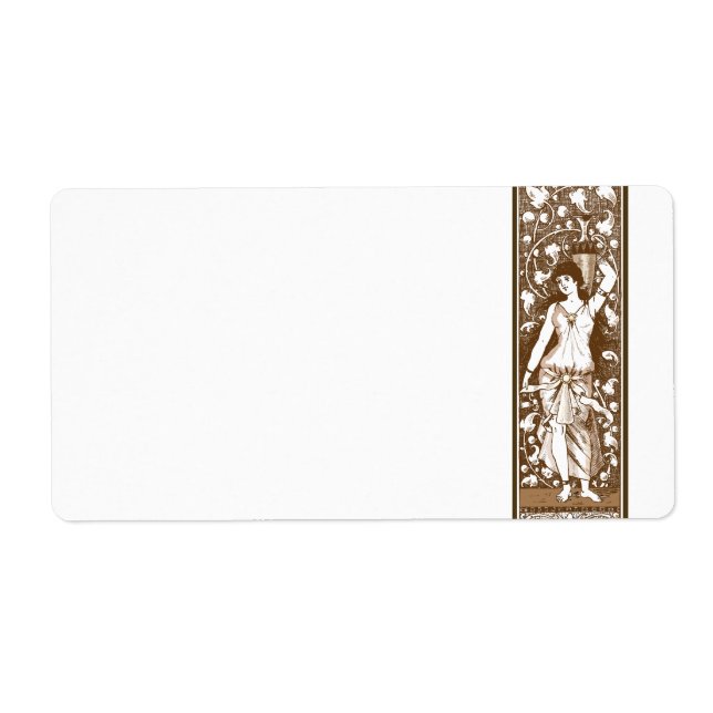 Jugendstilmädchen mit Urne (Vorne)