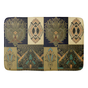Jugendstilmuster Christopher Dresser Badematte