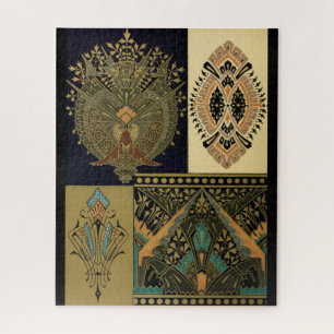 Jugendstilmuster Christopher Dresser Puzzle