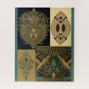 Jugendstilmuster Christopher Dresser Puzzle