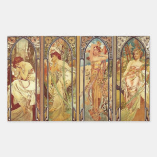 Jugendzeitschrift des Tages Rechteckiger Aufkleber