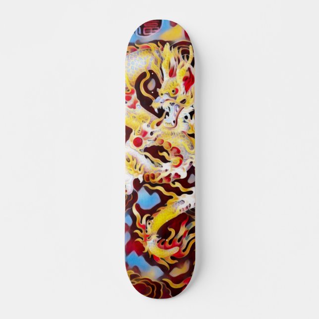 Juggalo Graffiti-Drache-Element-kundenspezifisches Skateboard (Vorne)