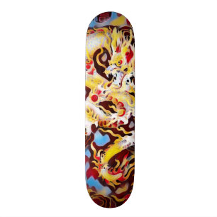 Juggalo Graffiti-Drache-Element-kundenspezifisches Skateboard