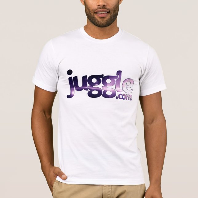 Juggle.com-Logo-Shirt T-Shirt (Vorderseite)