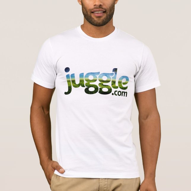 Juggle.com-Logo-Shirt T-Shirt (Vorderseite)