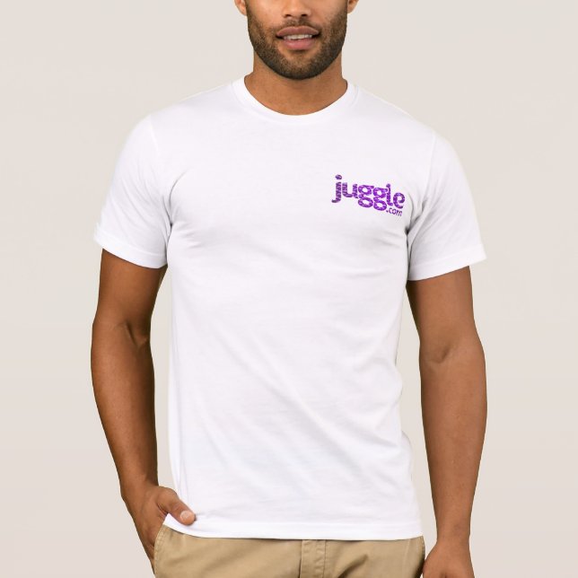 Juggle.com-Logo-Shirt T-Shirt (Vorderseite)