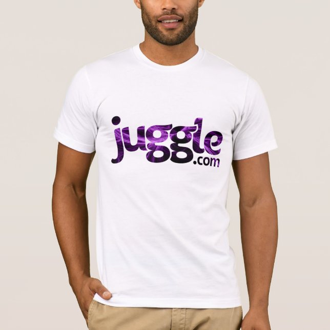 Juggle.com-Logo-Shirt T-Shirt (Vorderseite)