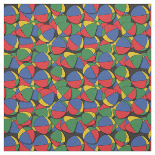 Juggler Colorful Juggling Balls Gemustert Stoff