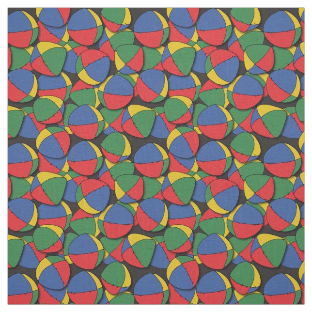 Juggler Colorful Juggling Balls Gemustert Stoff (Muster)