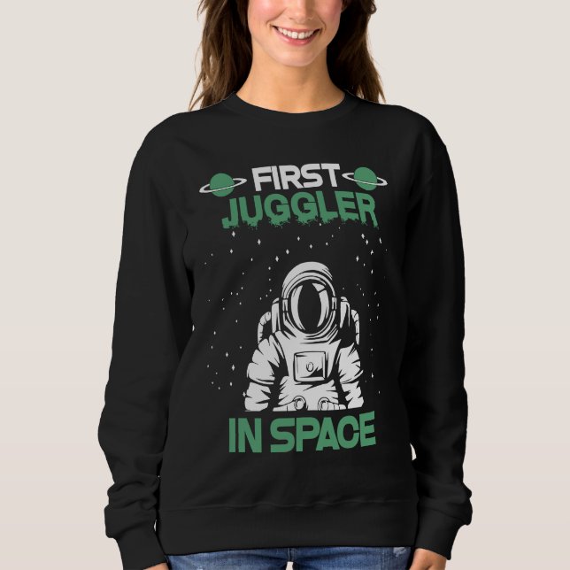 Juggler In Space Sweatshirt (Vorderseite)