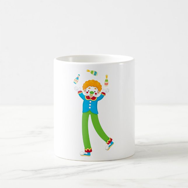 Juggling Clown Kaffeetasse (Von Creator hochgeladen)