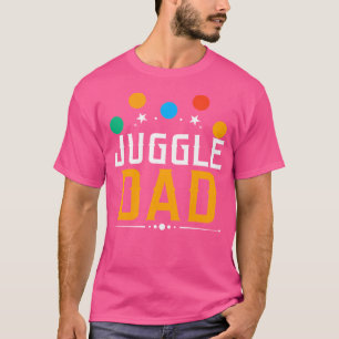 Juggling-Vater Balls Männer Darsteller Jonglier-En T-Shirt