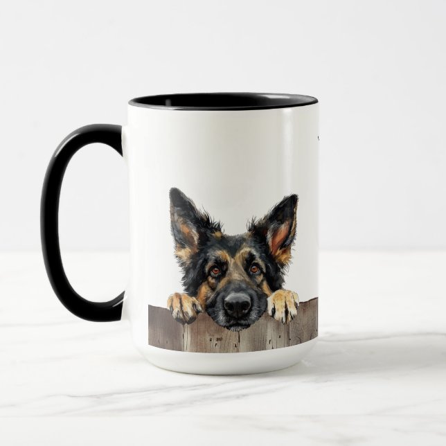 Jugoslavian Shepherd Dog Tasse (Links)