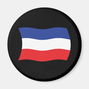 Jugoslawien Flag Magnet