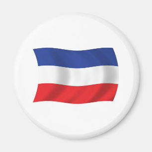 Jugoslawien Flagge Magnet