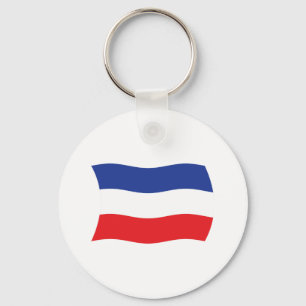 Jugoslawien Flagge Schlüsselanhänger