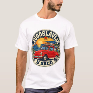 Jugoslawien im Herzen - Vintage Fico Jugoslawien T T-Shirt